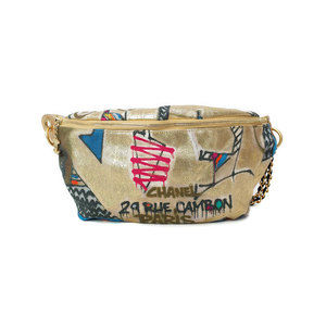 Chanel Graffiti Chain Belt Bag
